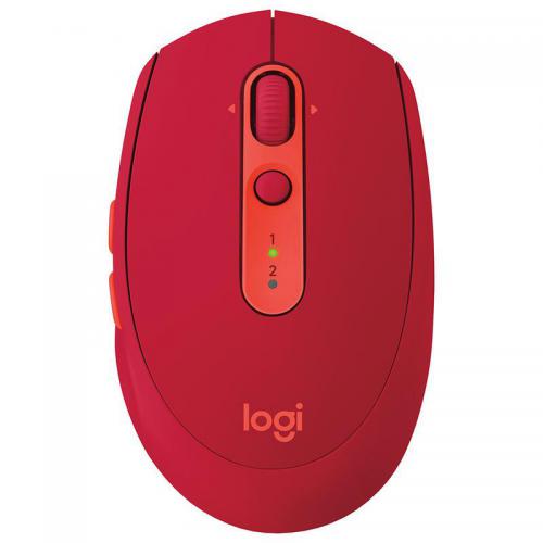 Logitech M590 Silent Mouse - Red