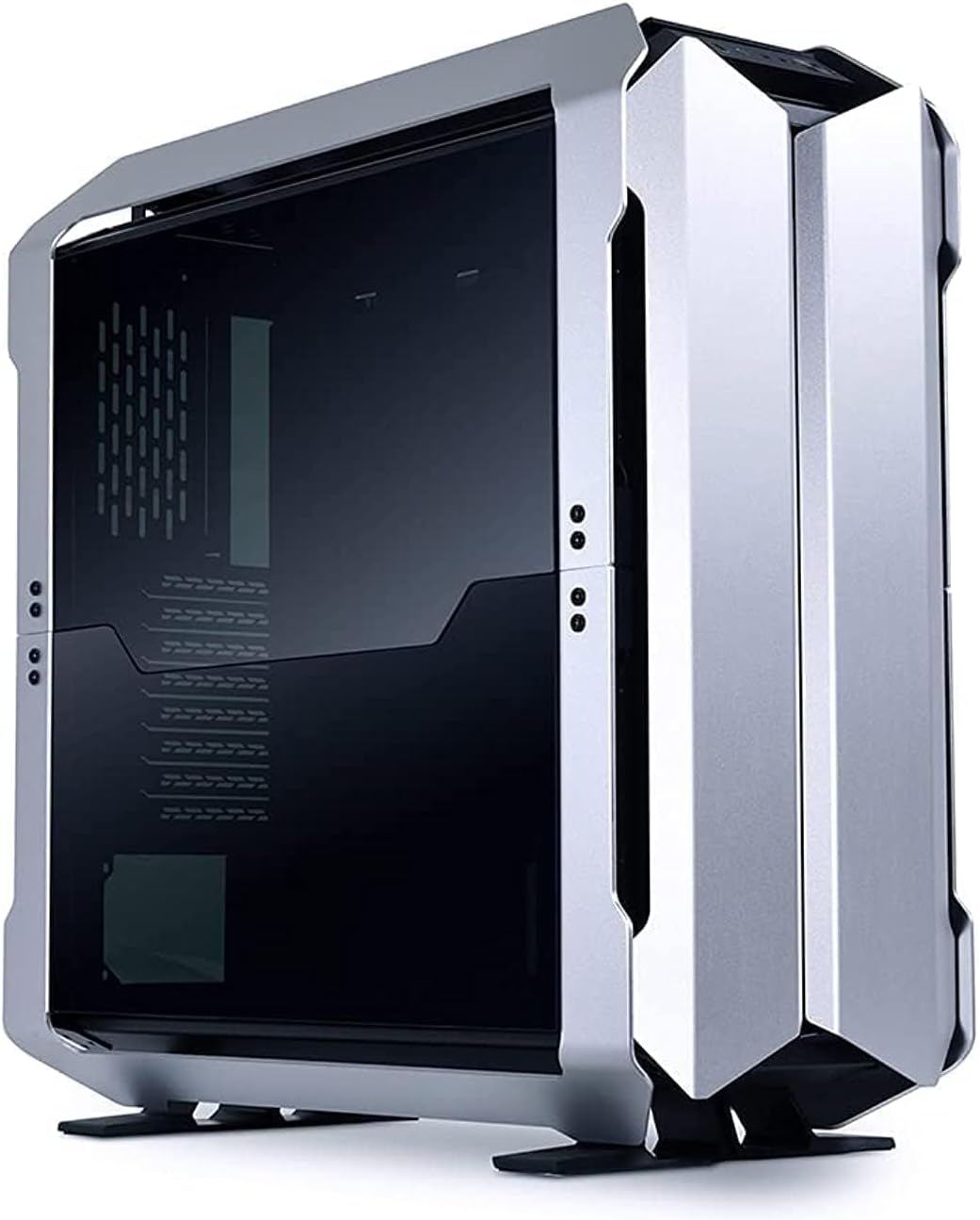 LIAN LI ODYSSEY X Open Airflow  Tempered Glass Panels,  Full Tower (Silver)  Gaming Case