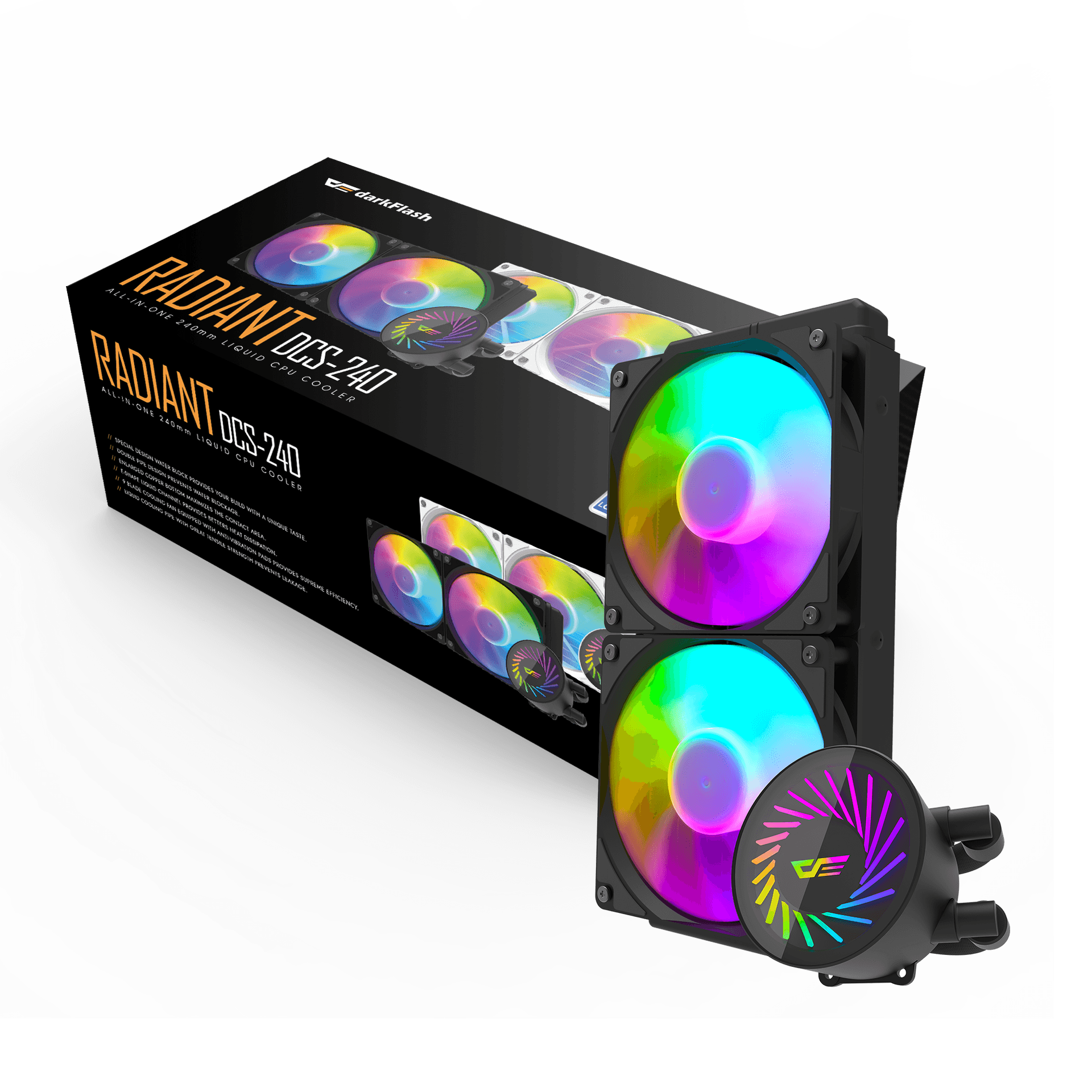 Dark Flash Radiant DCS 240 Liquid CPU Cooler