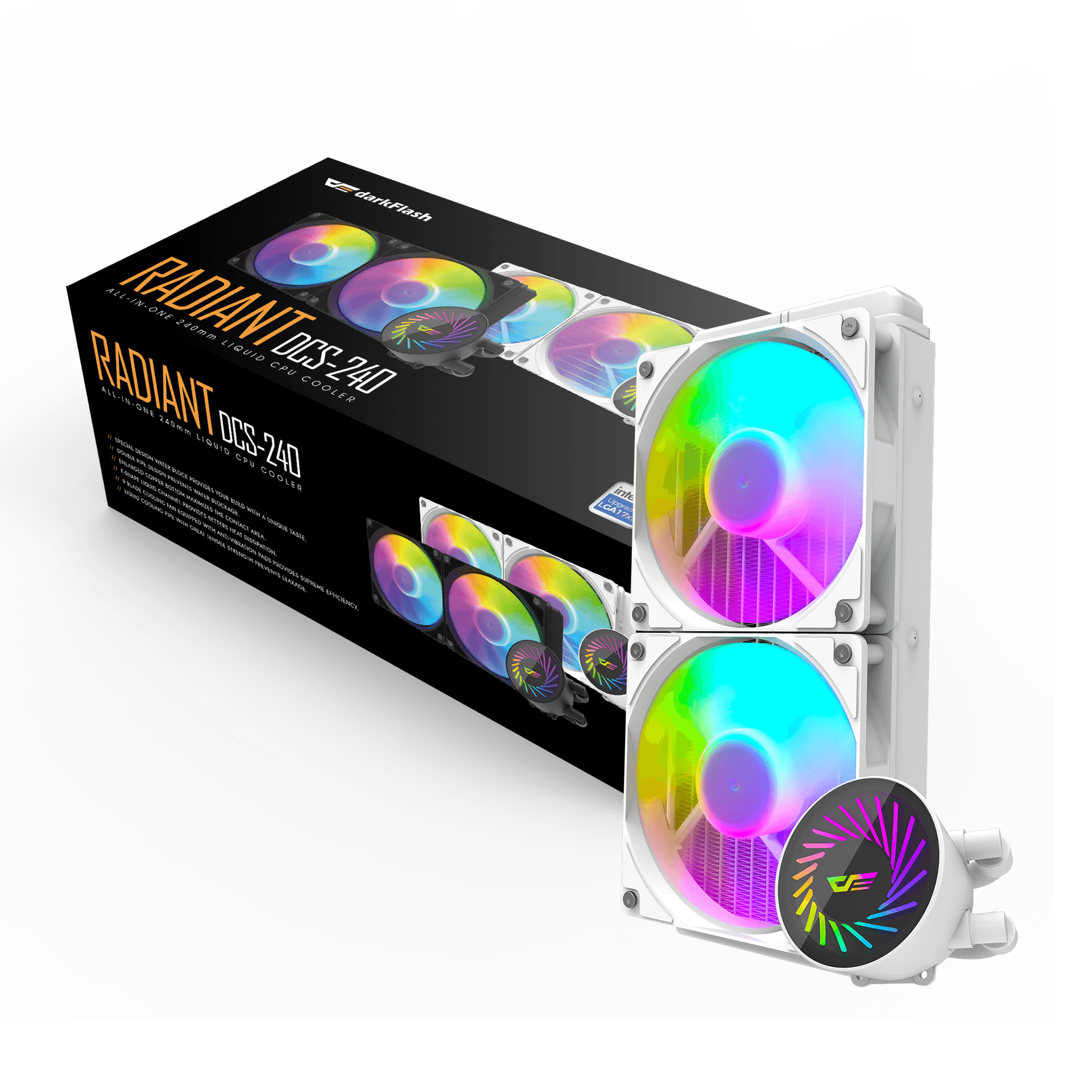 Dark Flash Radiant DCS 240 Liquid CPU Cooler