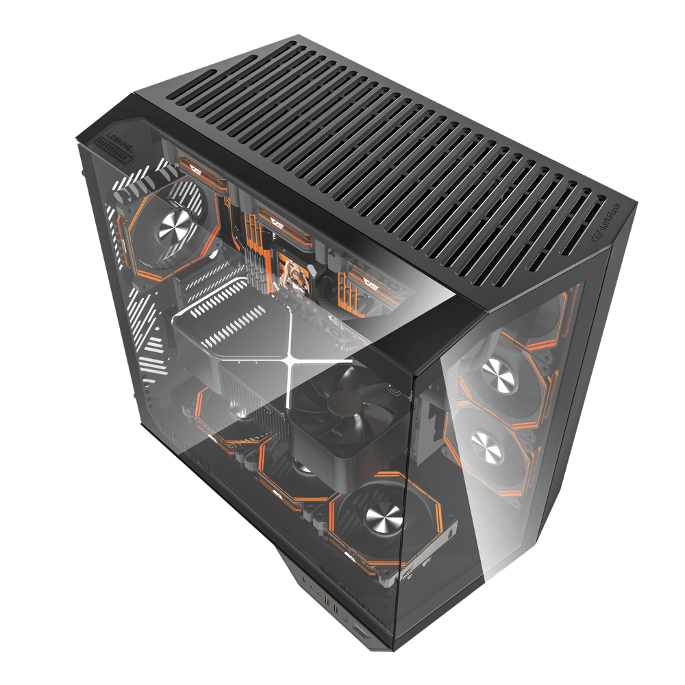 DARKFLASH DY470 ATX Black PC Gaming Case