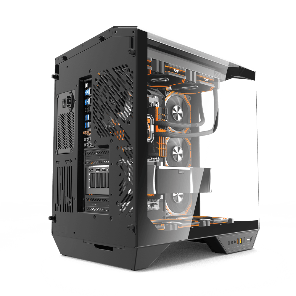 DARKFLASH DY470 ATX Black PC Gaming Case