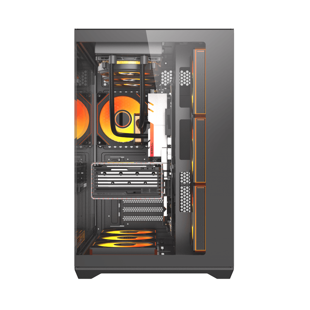 DARKFLASH C280 BLACK E-ATX GAMING CASE