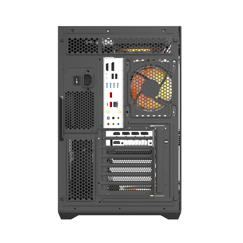 DARKFLASH C280 BLACK E-ATX GAMING CASE