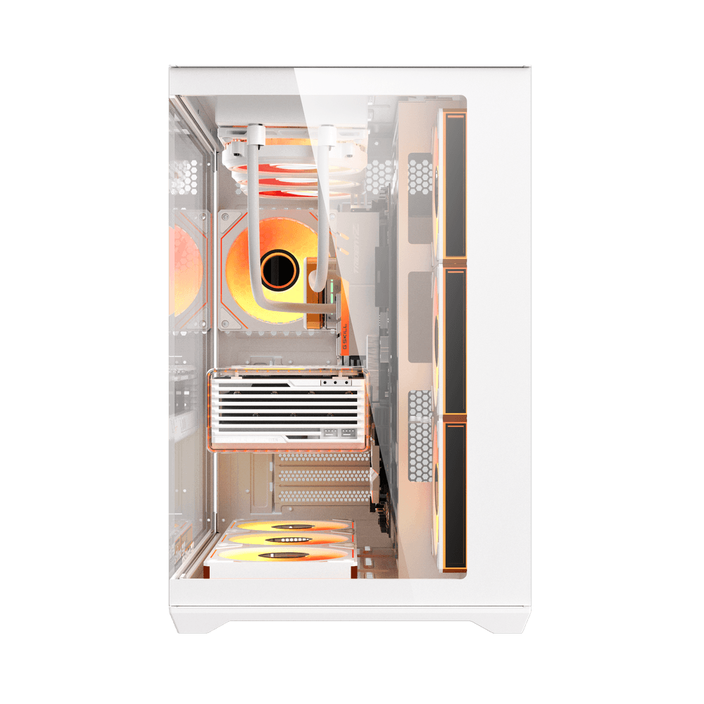 DARKFLASH C280 WHITE E-ATX GAMING CASE