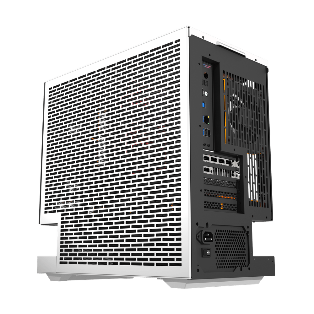 DARKFLASH FLOATRON F1 M-ATX White PC Gaming Case