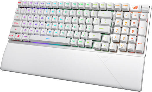 Asus ROG STRIX X902 SCOPE II 96 RX WIRELESS OPTICAL MECHANICAL GAMING KEYBOARD - WHITE