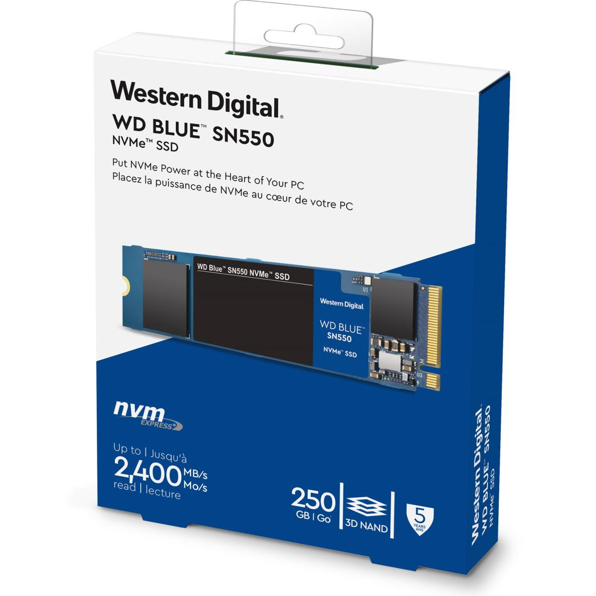 Western Digital Blue SN550 250GB M.2 Internal SSD