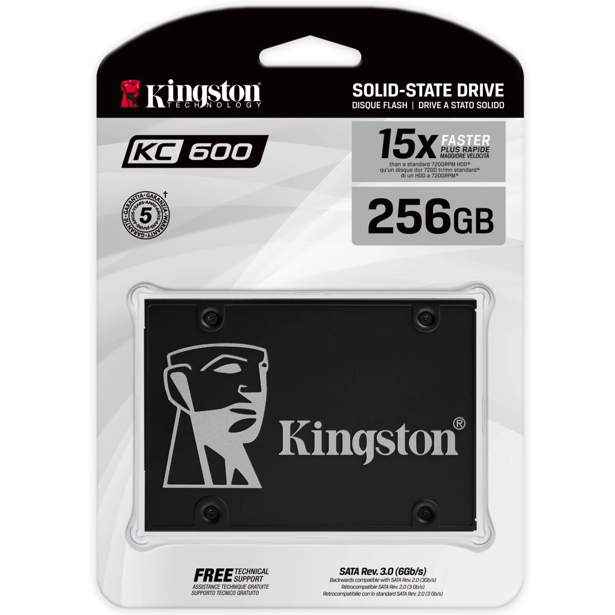 Kingston 256G SSD KC600 Sata3 2.5 Kingston 256G SSD KC600 Sata3 2.5
