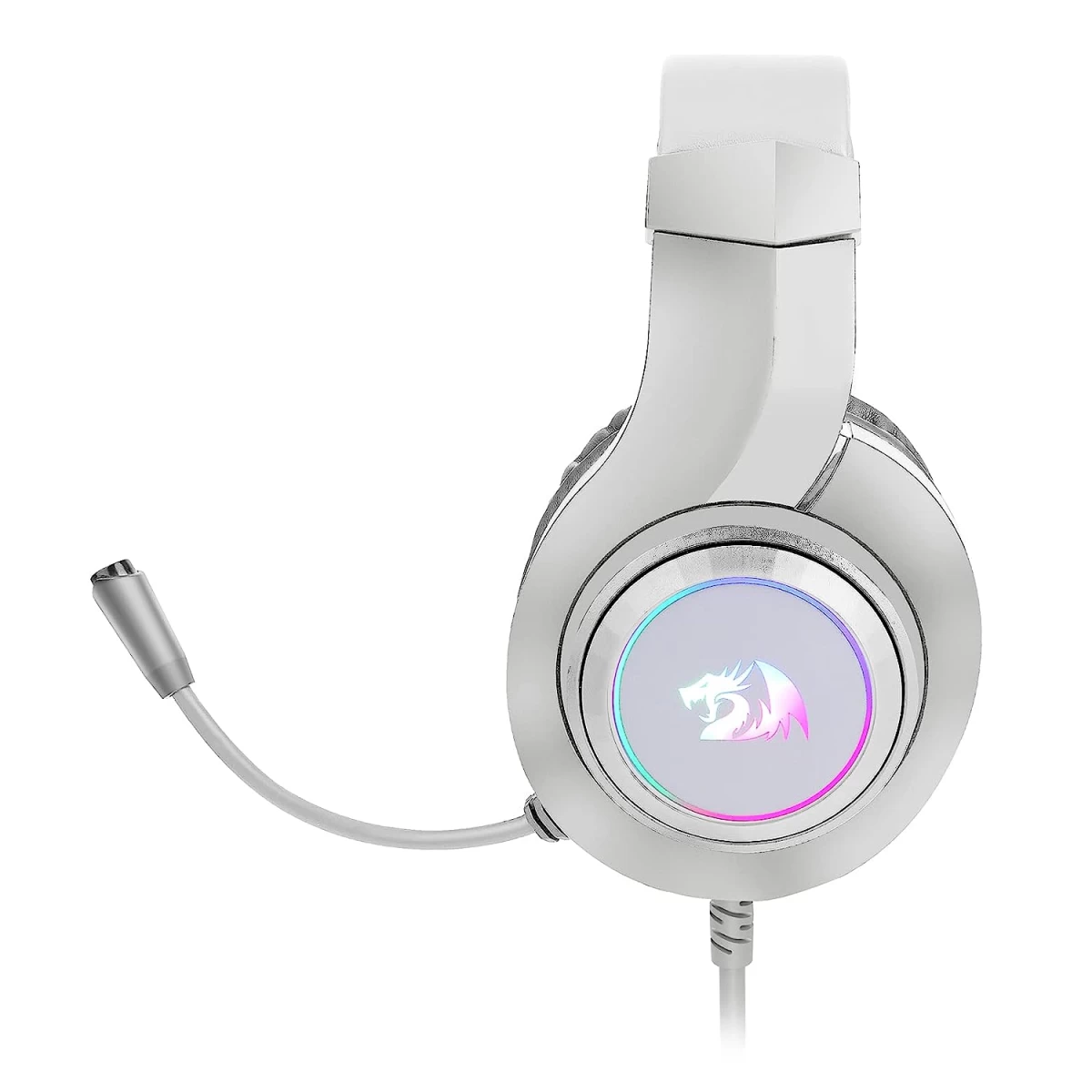 Redragon Hylas H260 RGB Gaming Headset - White