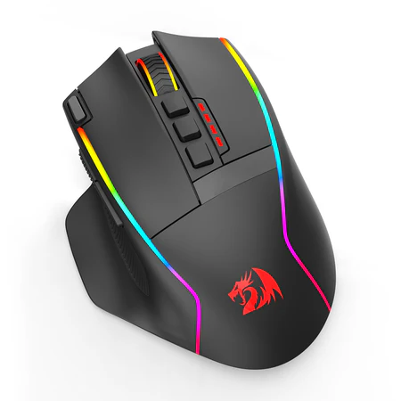 Redragon M915RGB-WL SWAIN Wireless Gaming Mouse - Black