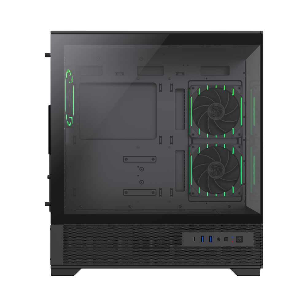 GAMEMAX VISTA 2 AB (BLACK) ATX GAMING CASE