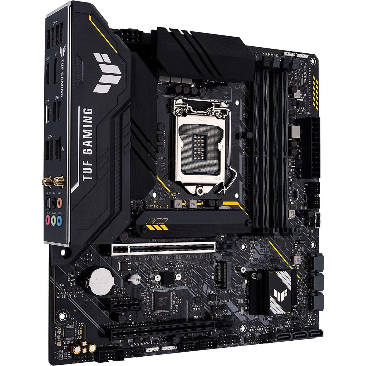 ASUS TUF Gaming B560M-PLUS WiFi 6 LGA1200 (Intel11th/10th Gen) mATX Gaming Motherboard