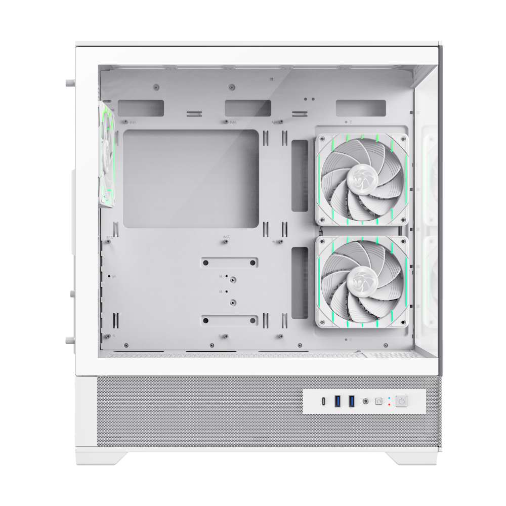 GAMEMAX VISTA 2 AW (WHITE) ATX GAMING CASE