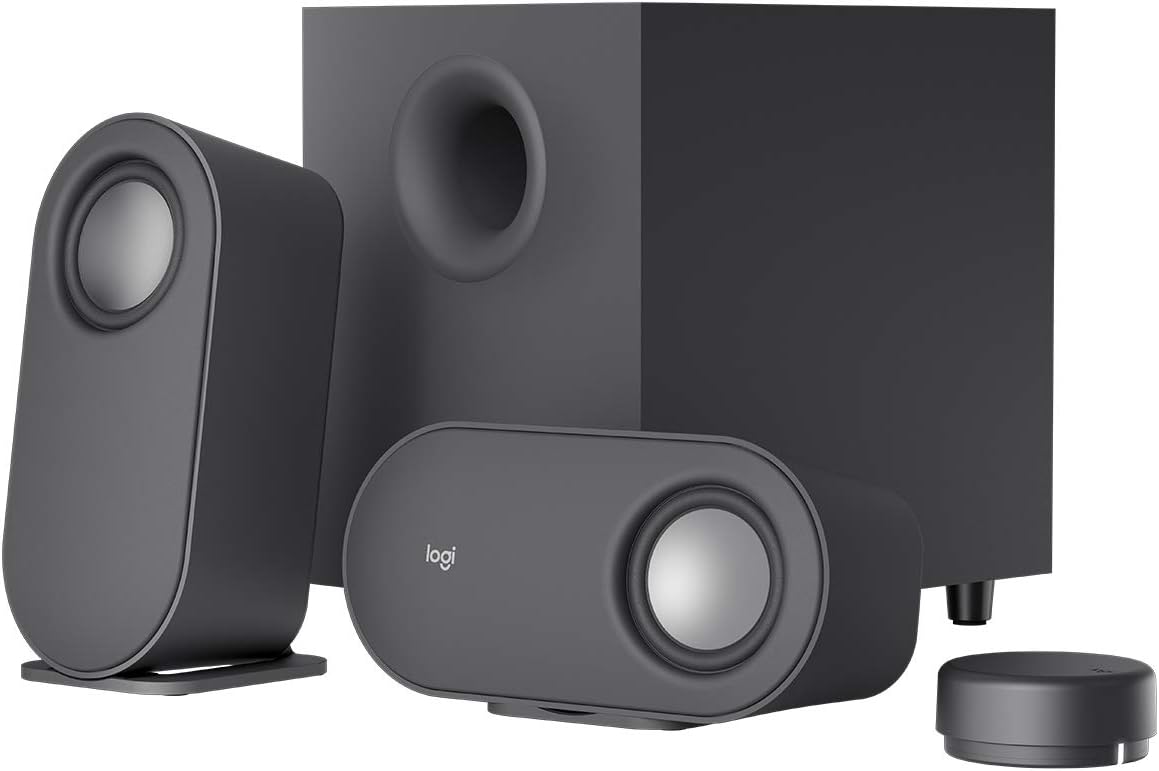 Logitech Z407 Bluetooth Computer Speakers with Subwoofer and Wireless Control