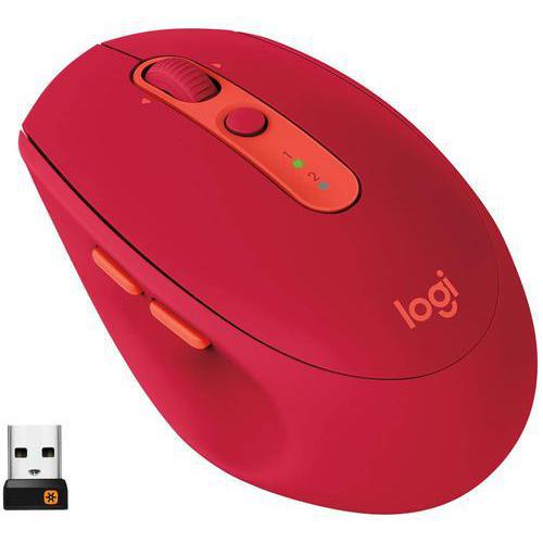 Logitech M590 Silent Mouse - Red