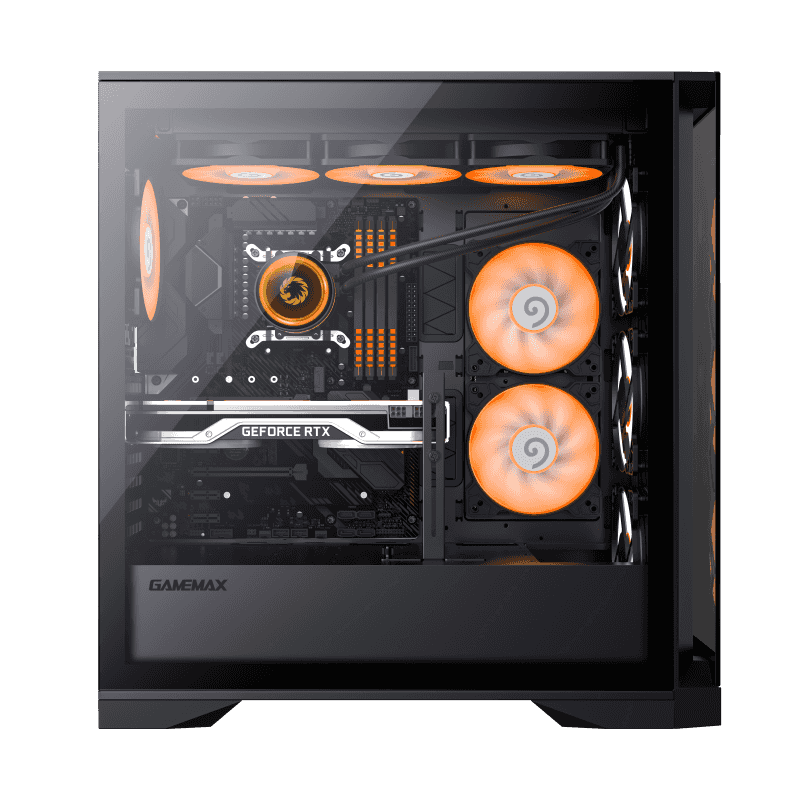 GAMEMAX LEADER TG FULL ATX GAMING CASE