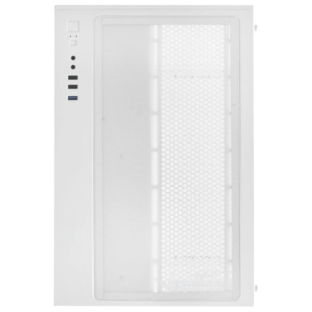 Sate K897 Tempered Glass Panel Full View Desktop ATX / 4 FAN / White GAMING CASE