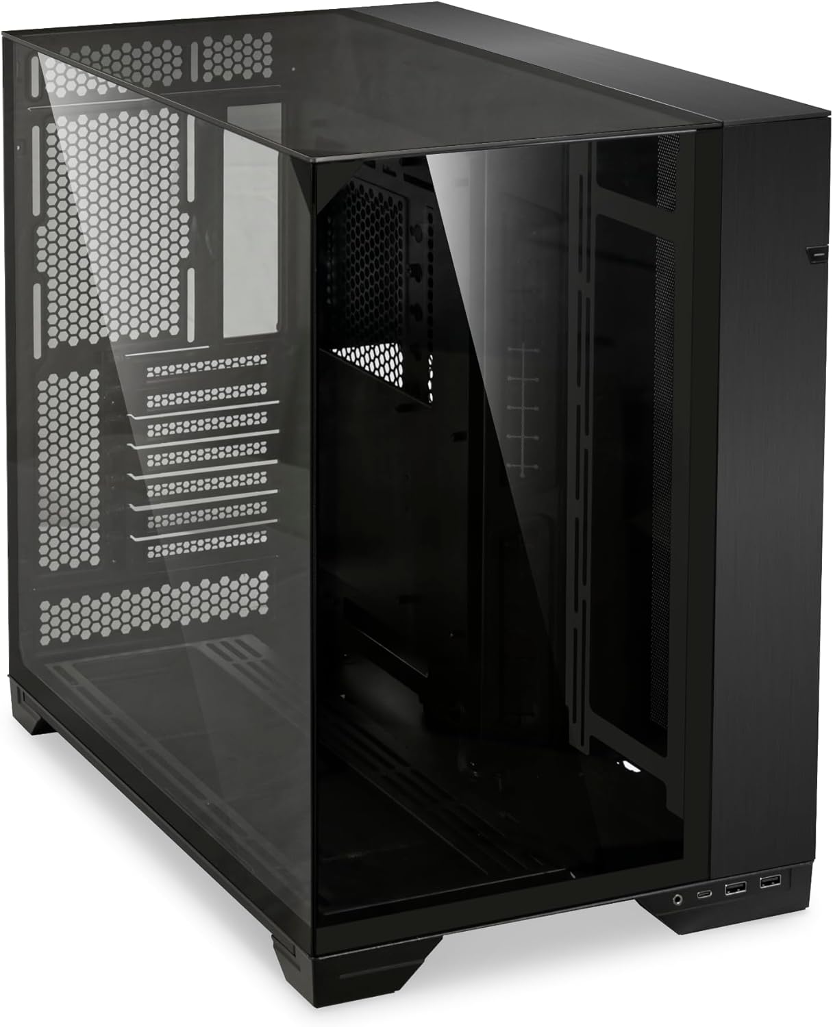 Lian Li O11 Vision -Three Sided Tempered Glass Panels  - Dual-Chamber ATX Mid Tower GAMING CASE