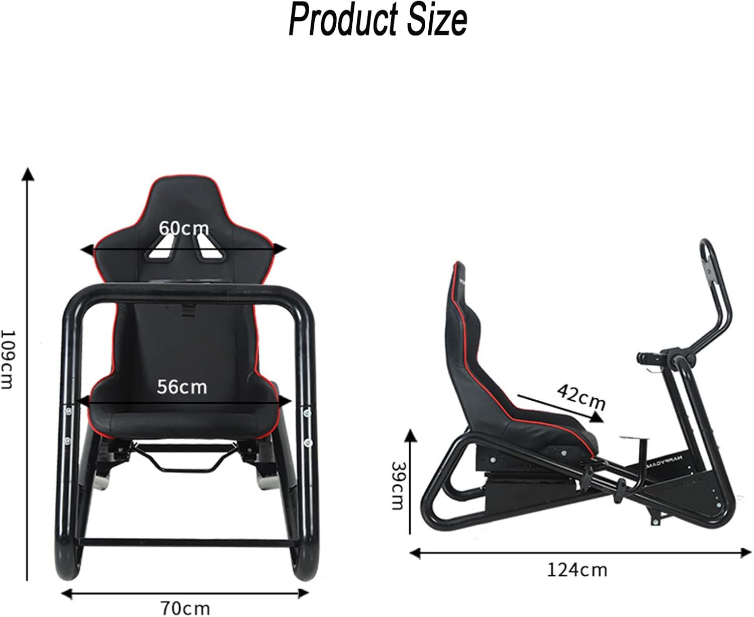 MOG MOG03 Steering Wheel Stand - BLACK