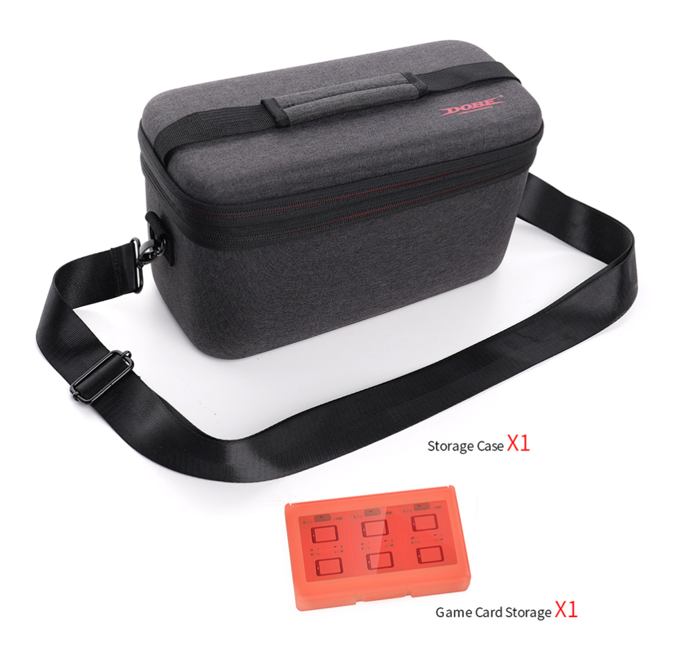 Dobe Storage Case TNS-3175 Double-Layer Storage Case for Switch 2 - Drak Gray