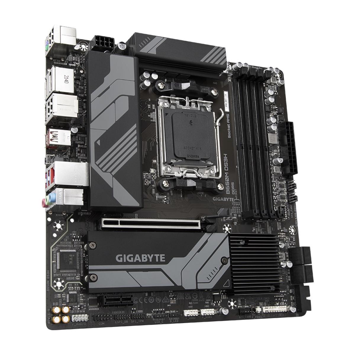 GIGABYTE B650M DS3H AMD RYZEN 7000 Series AM5/DDR5  - mATX Gaming MotherBoard