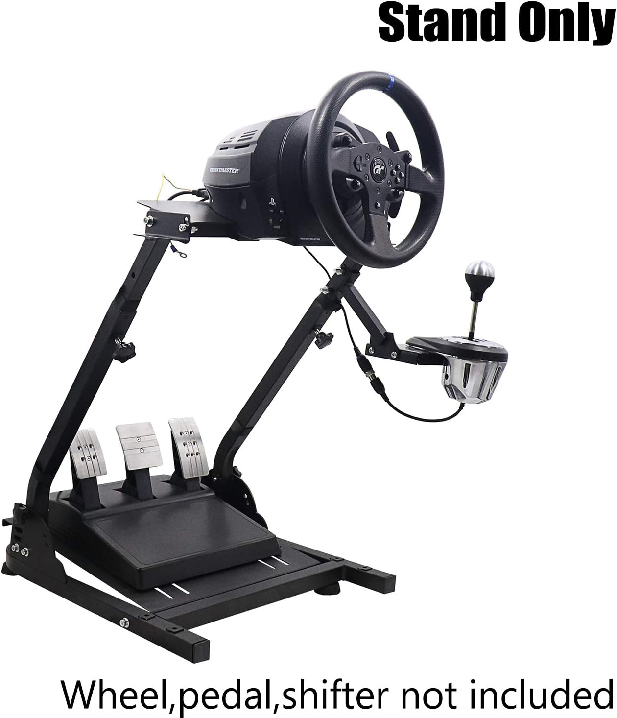 Racing Wheel Stand, Height Adjustable & Foldable Steering Wheal Stand