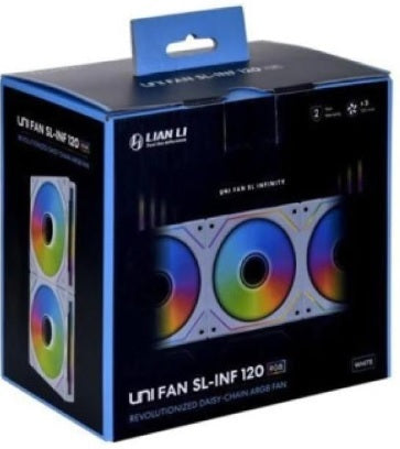 Lian Li UNI FAN SL-INFINITY SL120 Kit 3 Packs (Black/White)