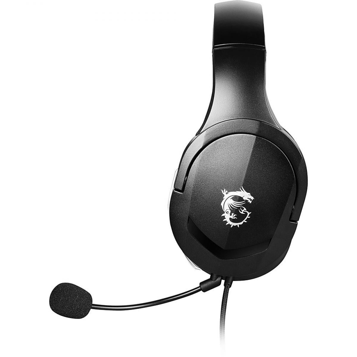 MSI Immerse GH20 Wired, Adjustable Lightweight Design, Gaming Headset