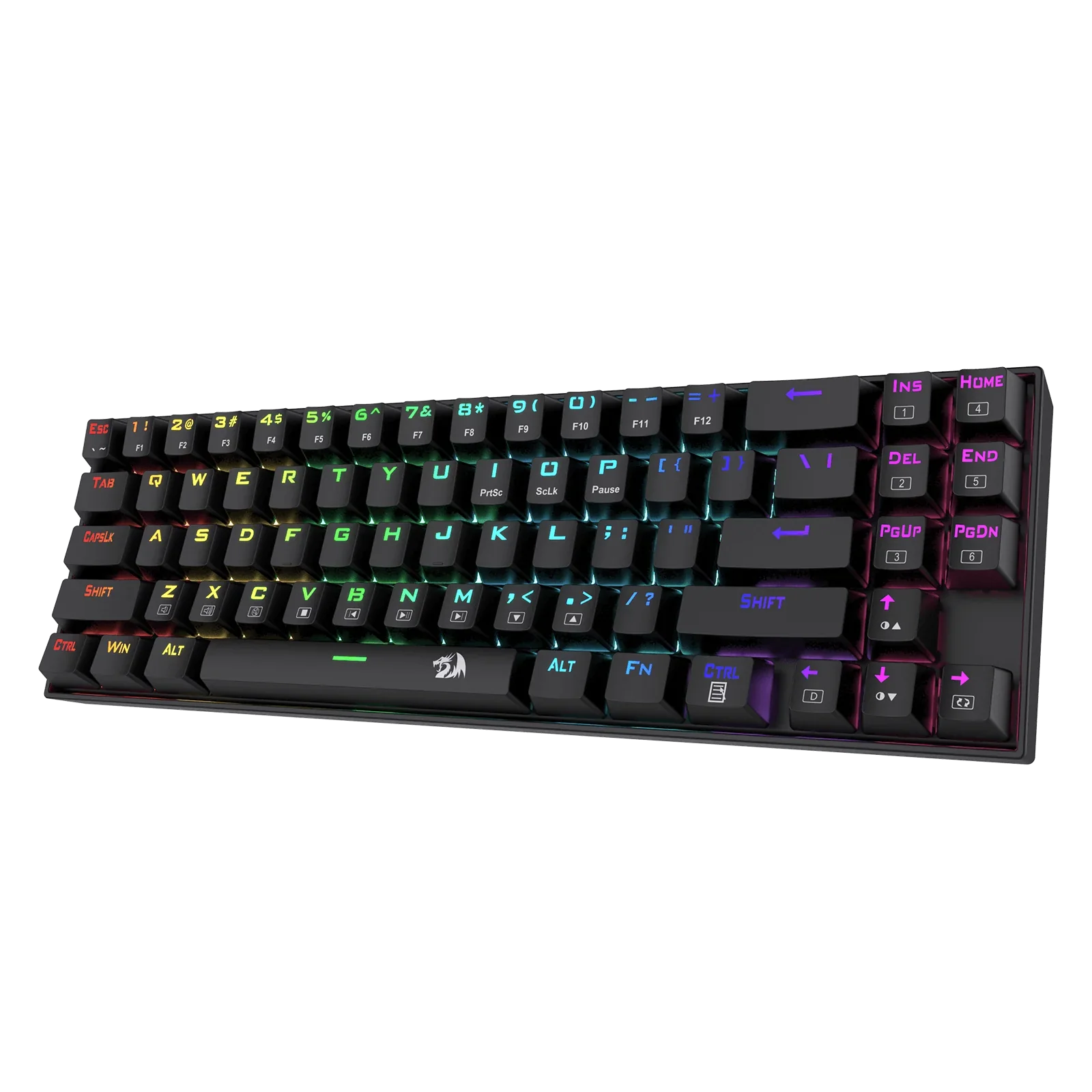 REDRAGON K599-KRS DEIMOS 65% RGB RED SWITCH GAMING KEYBOARD