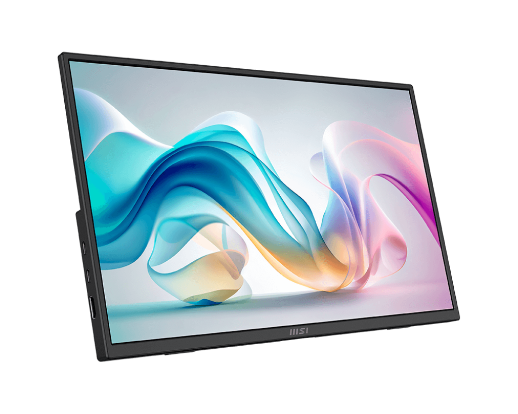 MSI PRO MP165 E6 15.6-Inch , FHD IPS Built-in speaker/mic, HDMI 2.0b, USB C , Black Portable Monitor