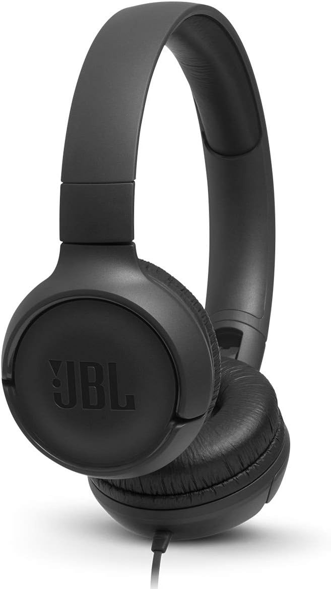 JBL Tune 500 - Wired  headphones, JBL Pure Bass Sound  BLACK HEADSET