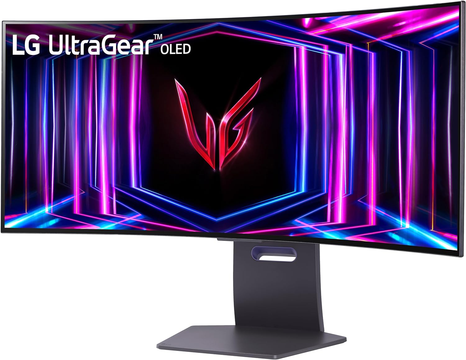 LG 34GS95QE-B UltraGear™ OLED WQHD 240Hz 0.03ms G-SYNC 800R Curved - Gaming Monitor