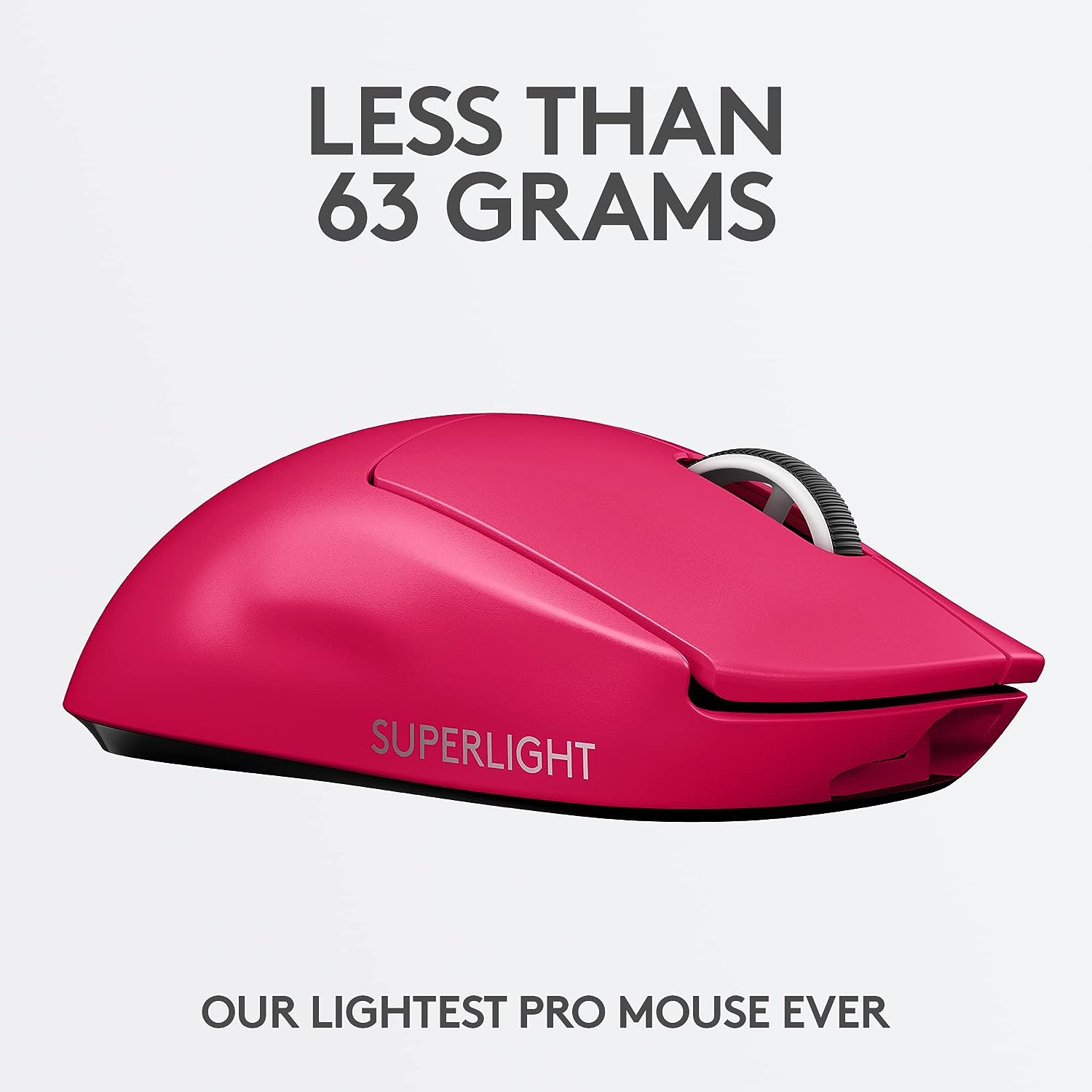 Logitech G PRO X SUPERLIGHT Wireless Gaming Mouse - Magenta