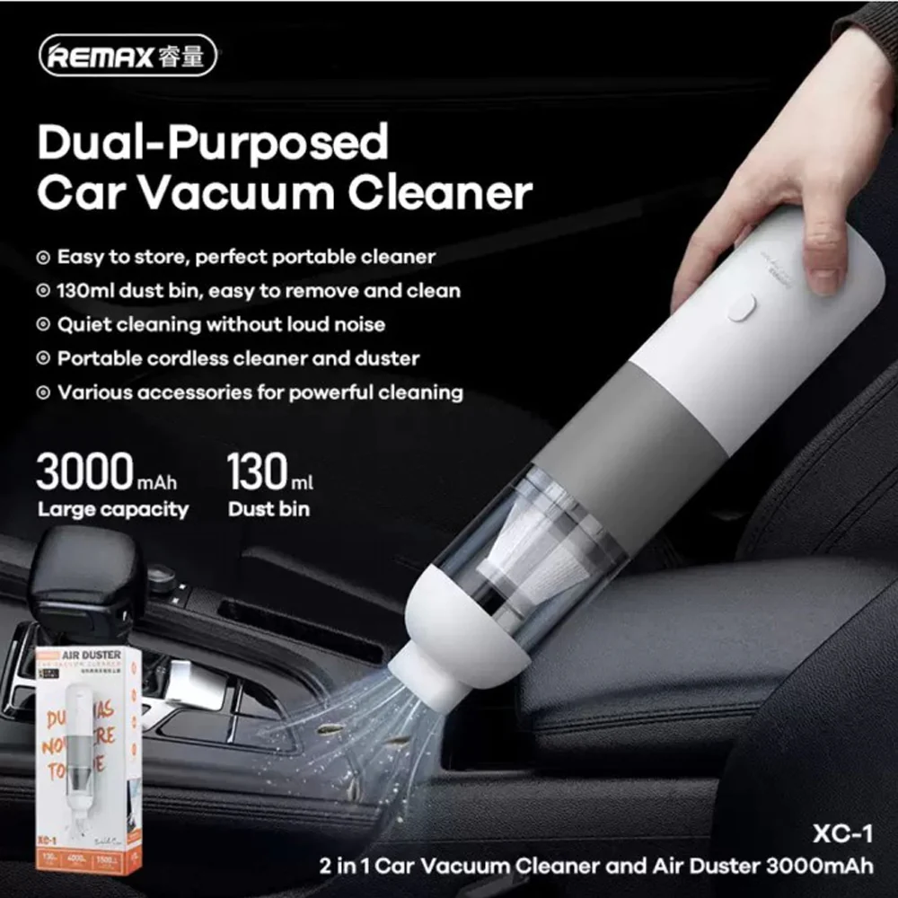Remax XC-1 Air Duster Car Vacuum Cleaner