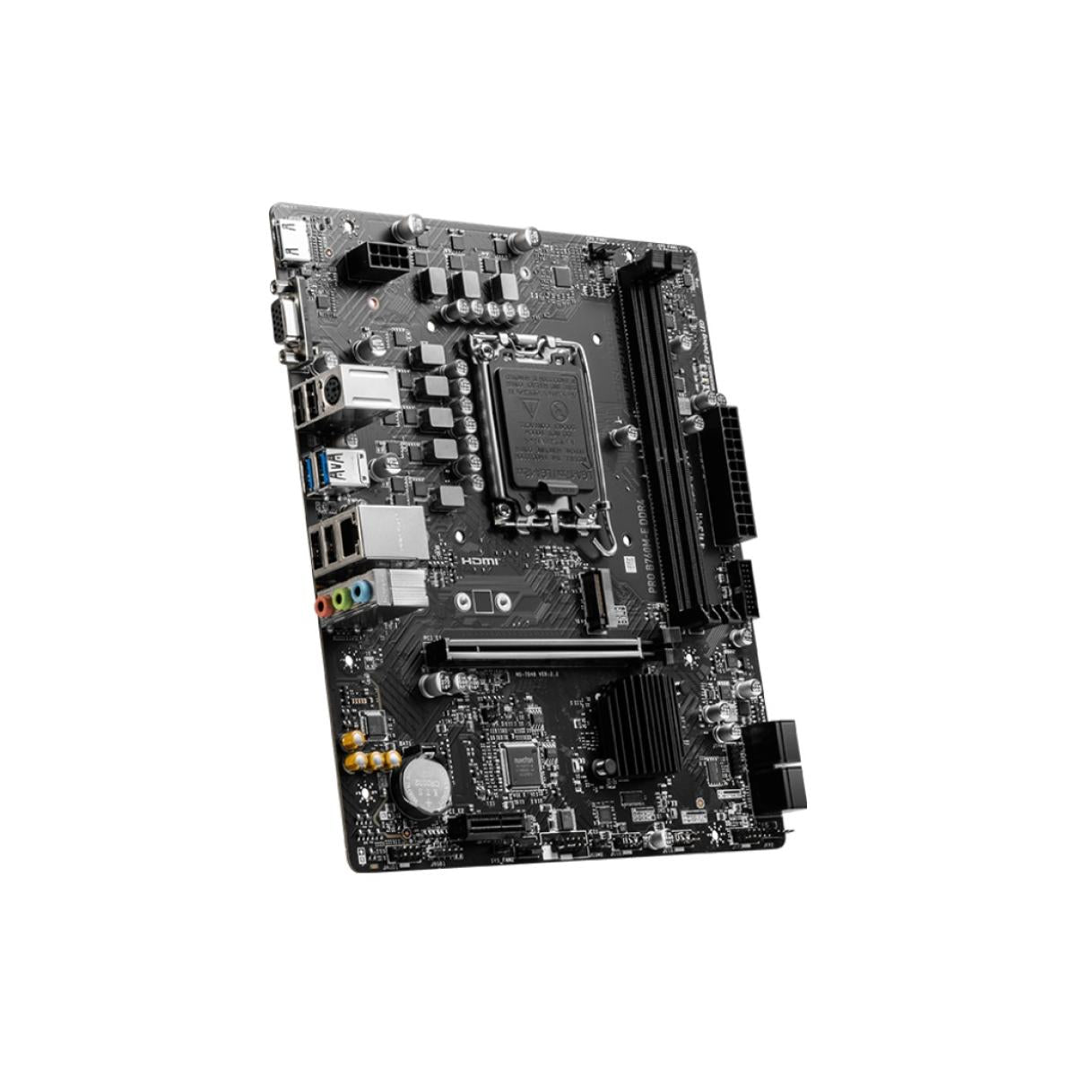 MSI PRO B760M-E, Intel 13th 12th Series, LGA 1700-DDR4  - mATX MotherBoard