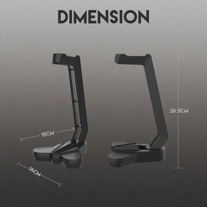 HAVIT HY505 Gaming Headphone Stand - Black