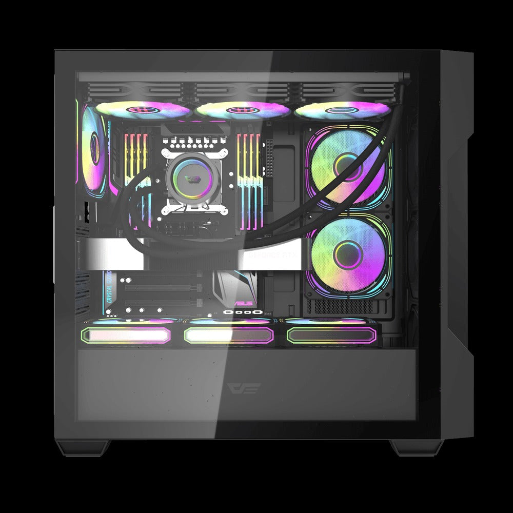 DARKFLASH DS900 Mesh ATX PC Gaming Case / Black