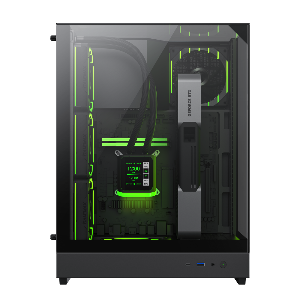 GAMEMAX T20 BK M-ATX GAMING CASE
