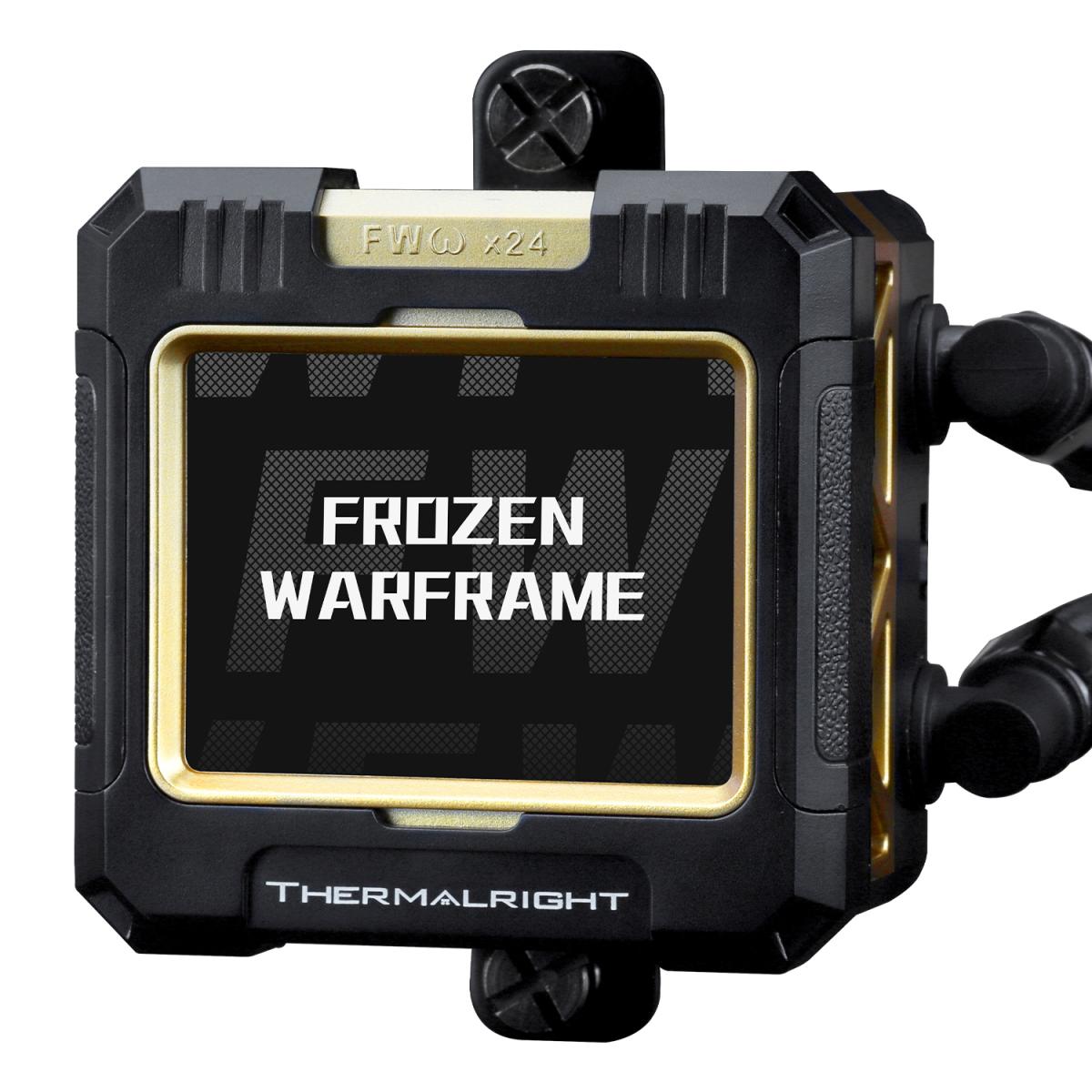 Thermalright Frozen Warframe 360 Black ARGB CPU Liquid Cooler  LGA1700