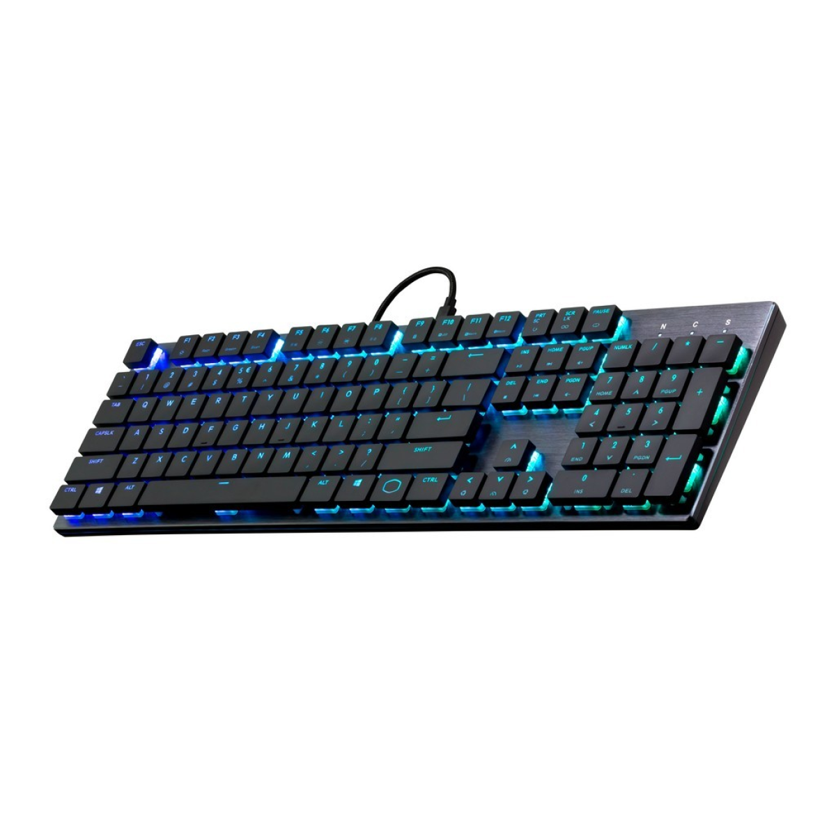 Cooler Master SK650 LOW PROFILE RGB Red Switch Mechanical Gaming Keyboard  (عربي)