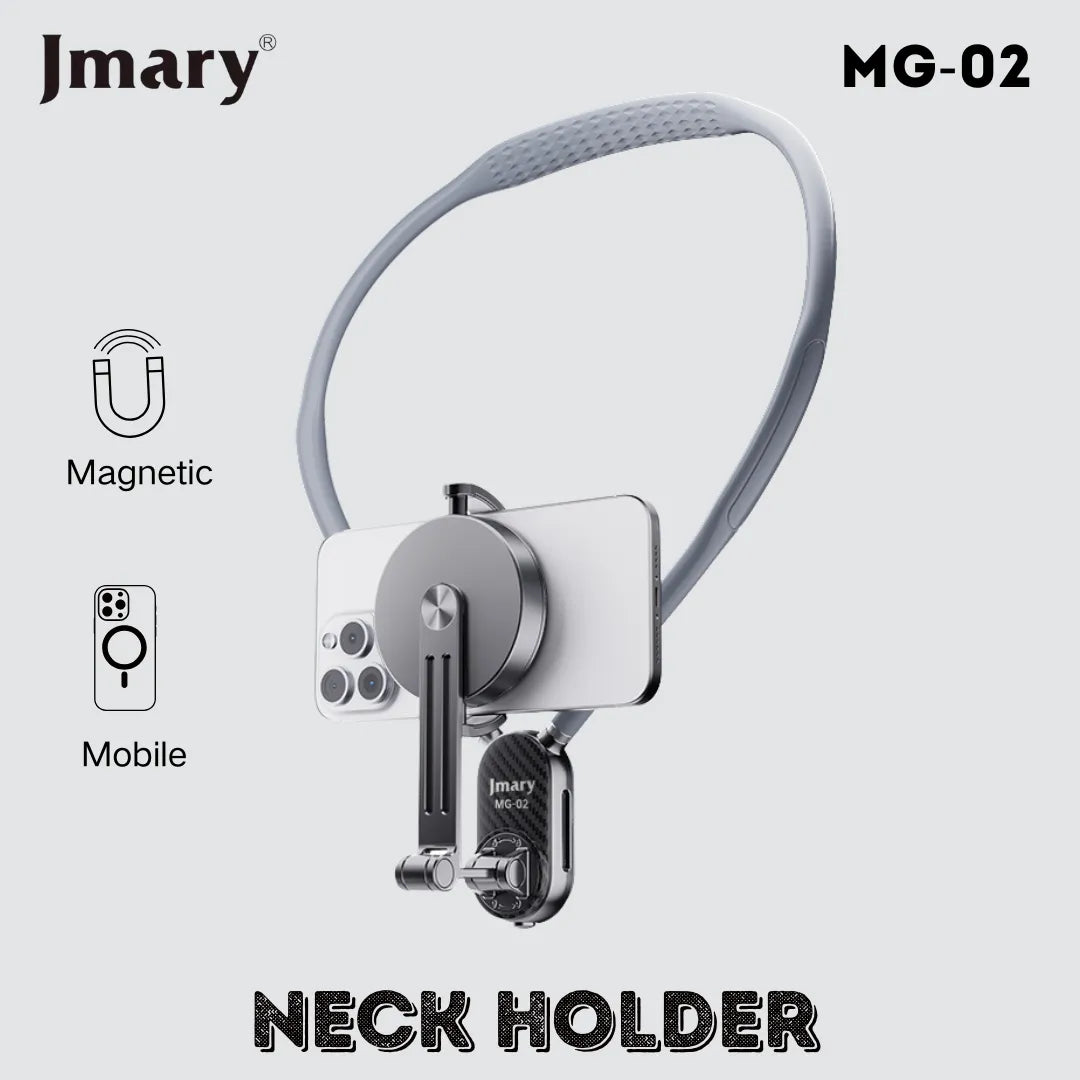 Jmary  MG-02 2-in-1 Magsafe Neck Holder for Mobile