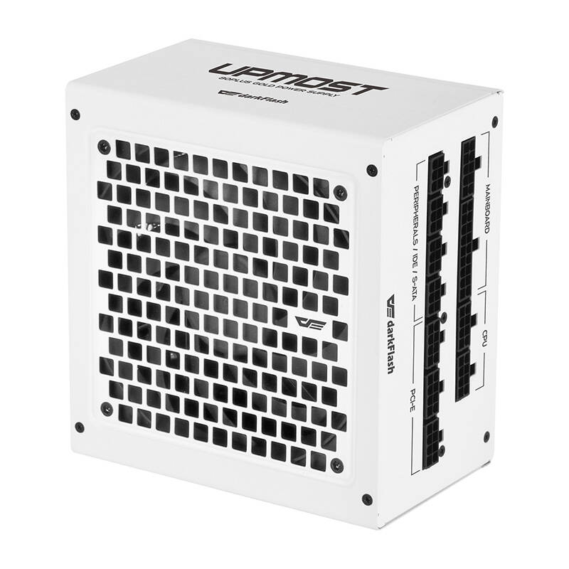 Darkflash 850W UPT850 Fully Modular Power Supply - White