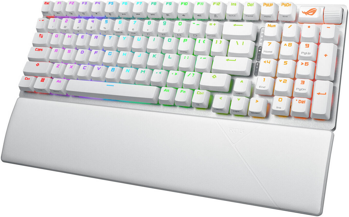 Asus ROG STRIX X901 SCOPE II 96 WIRELESS MECHANICAL GAMING KEYBOARD - WHITE