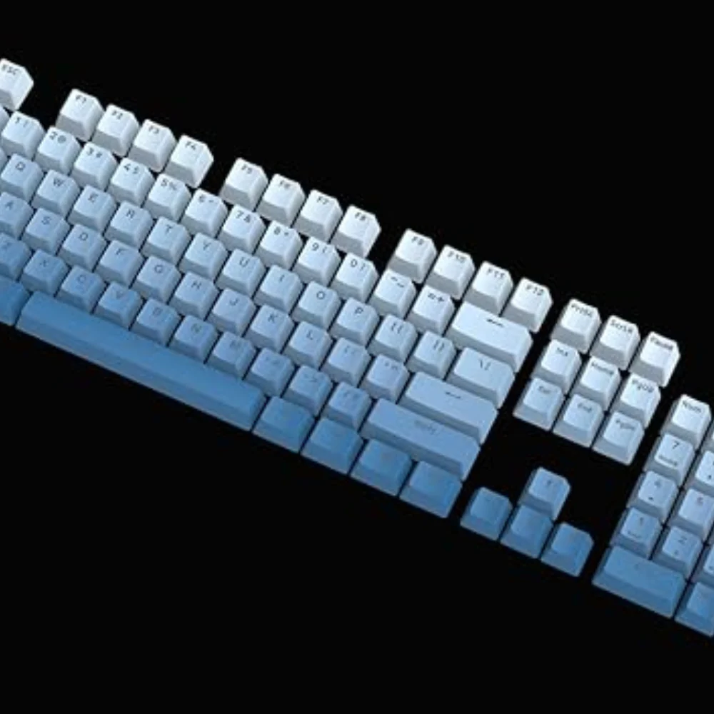 Redragon A134 Gradient Color Ombre Blue KeyCaps, 104 Keys