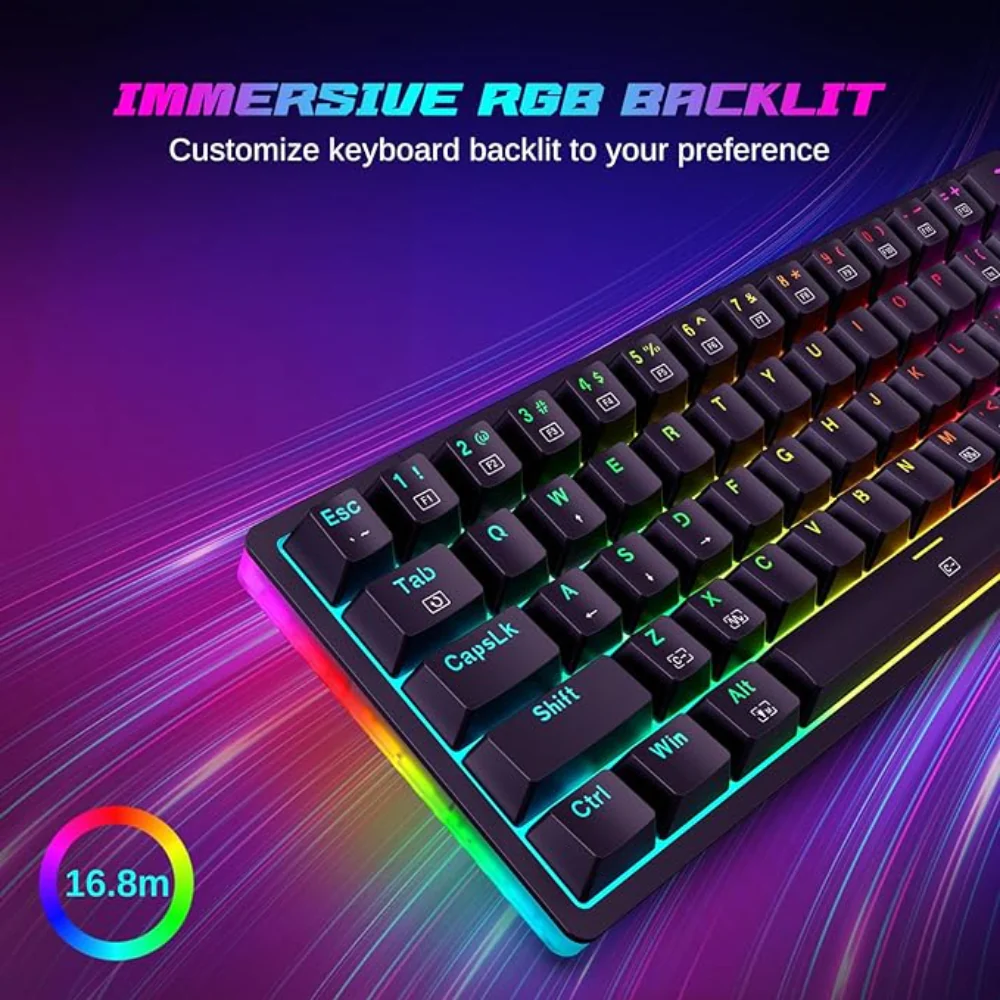 Redragon Akali K642-RGB 60% GAMING KEYBOARD