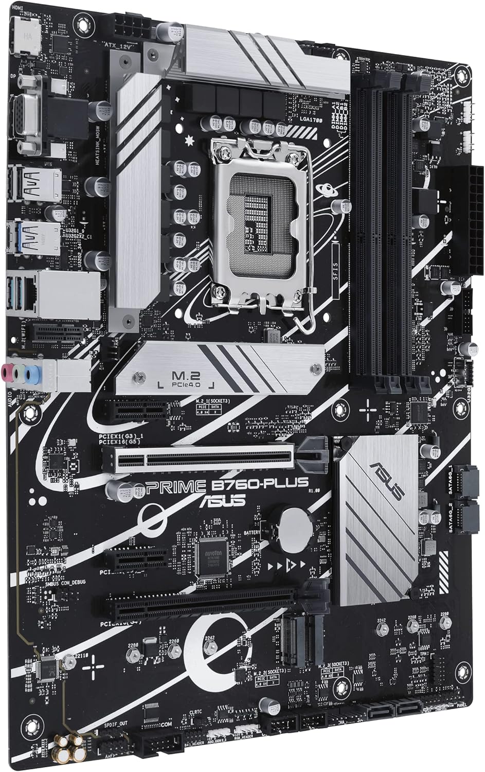 ASUS Prime B760-PLUS Intel B760 DDR5 (13th and 12th Gen) LGA1700 ATX Motherboard