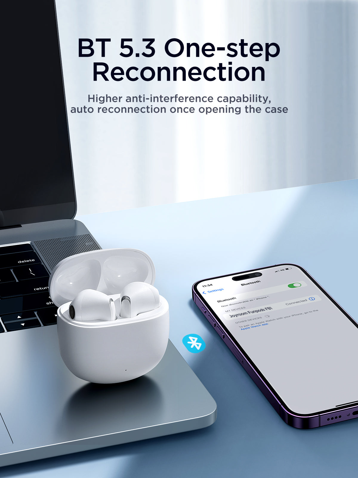 JOYROOM FUNPOD FB1 AI AI Translation Wireless Earbuds
