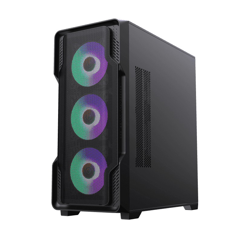 GameMax Siege Black E-ATX Mid-Tower Gaming Case