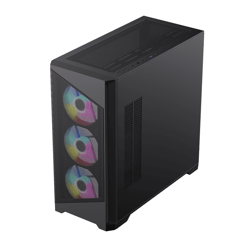 GAMEMAX Destroyer MB MATX Mesh Black GAMING CASE